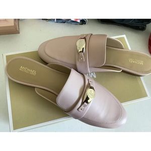 Authentic Michael Kors Tilly Mules, NIB